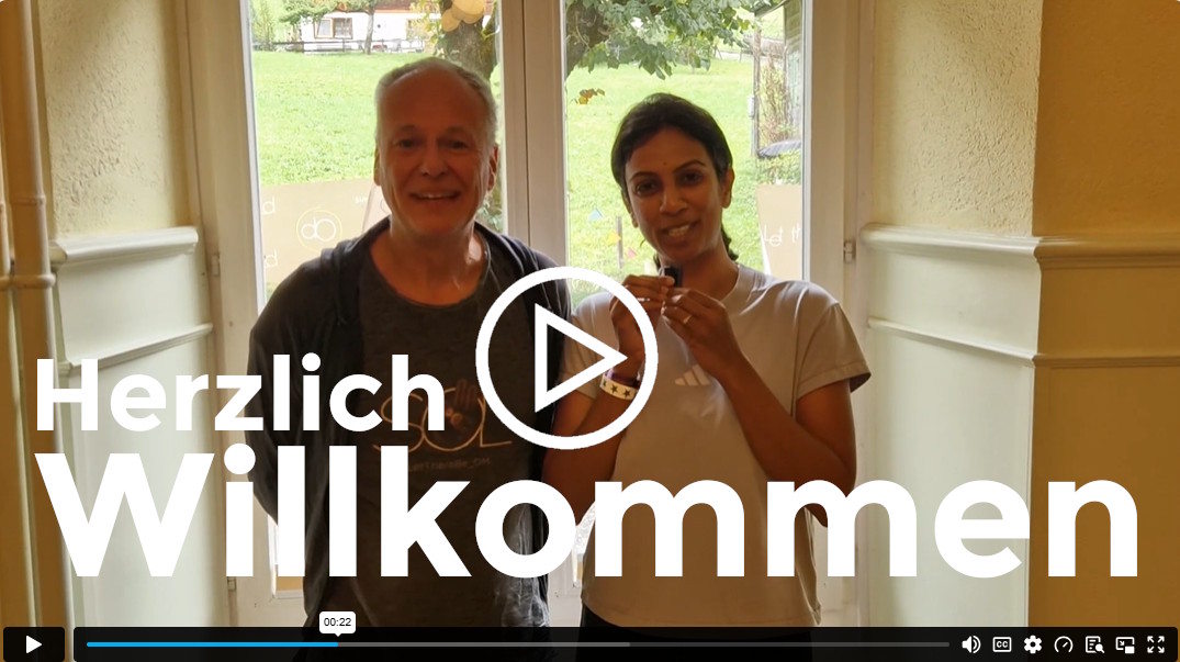 Gana K C und Stefan Geisse begrüssen dich im Kientalerhof