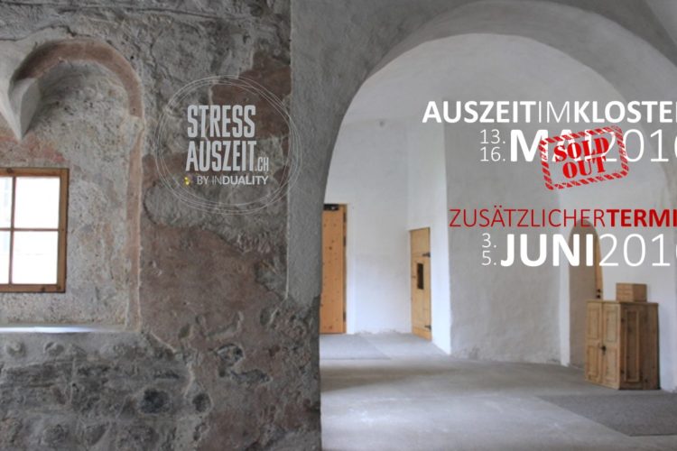 Auszeit im Kloster: Zusatztermin für Deine Auszeit vom Stress