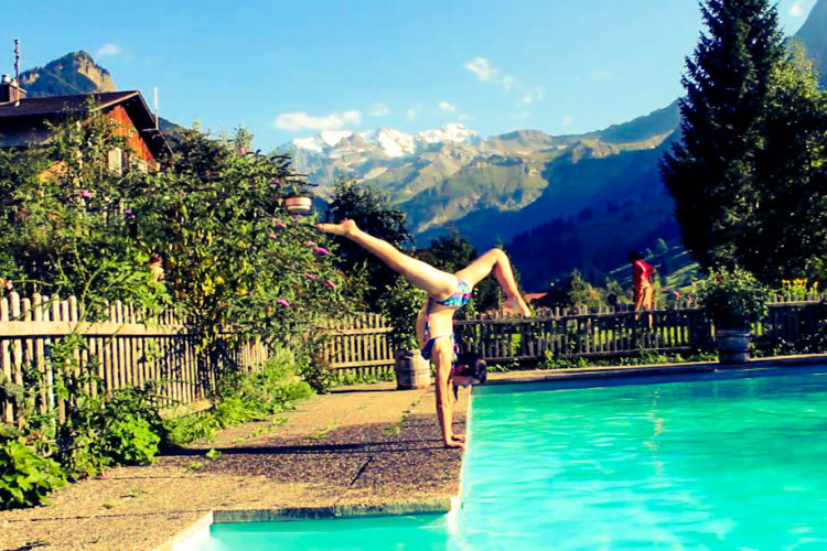 Yoga Wochenende in den Schweizer Bergen