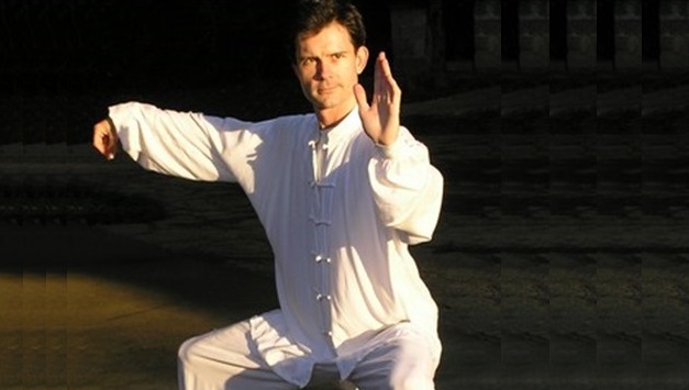Anthony Fidler und Tai Chi am Yogafestival