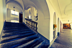 Auszeit im Kloster Treppenhaus