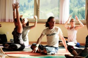 Ein Wochenende in der Schweiz mit Yoga