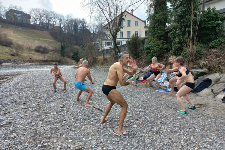Die Magie der Aare: Warum das kalte Wasser Ritual im Workshop Innere Kind Heilung so kraftvoll ist