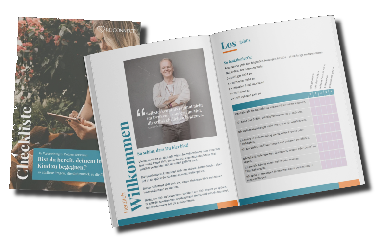 Selbsttest Broschüre freigestellt Workshop Broschüre